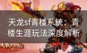 天龙sf青楼系统：青楼生涯玩法深度解析